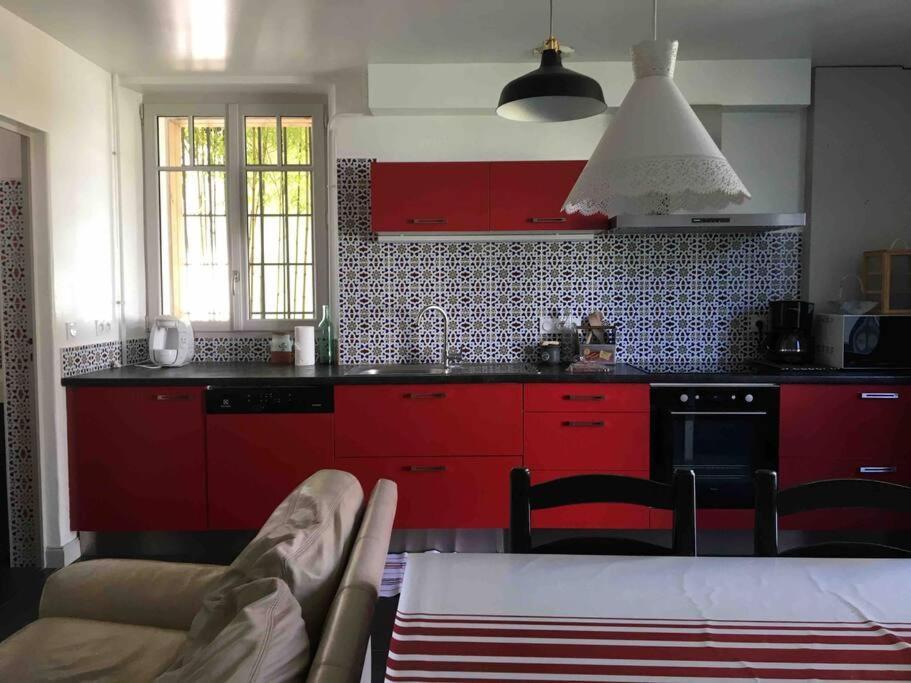 Appartement En Rez De Jardin Ciboure Bagian luar foto